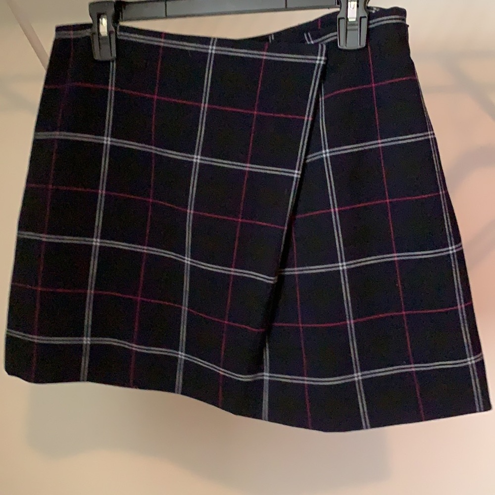 Banana Republic tartan lined skirt. 8P
